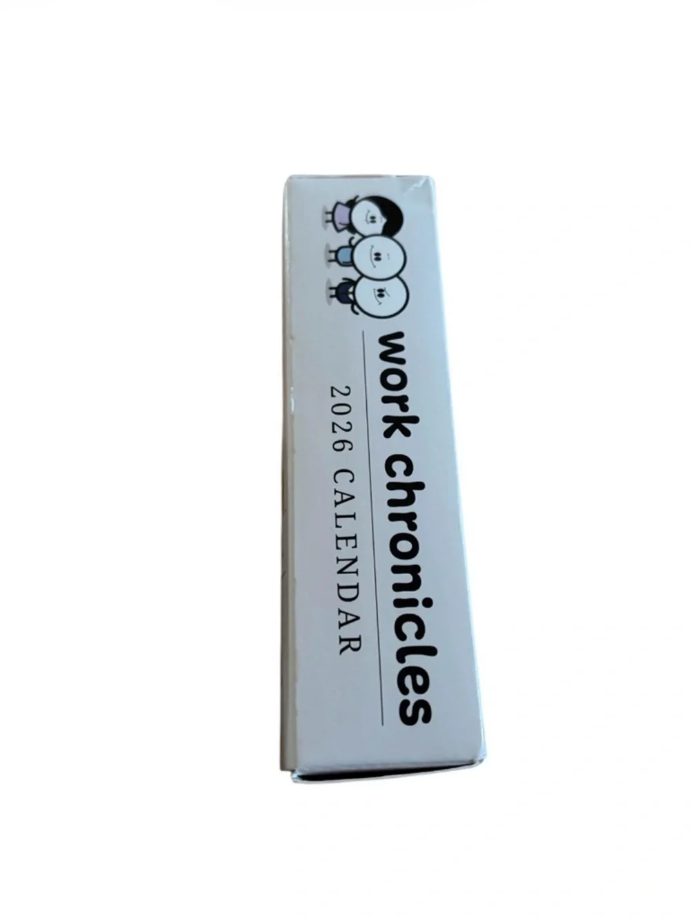 Work Chronicles | 2026 Daily Extra Bonus Content Office CHIC FUN Unisex Calendar